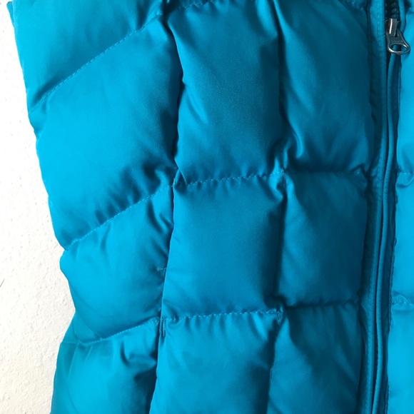 Eddie Bauer Turquoise Down Vest - Picture 7 of 10